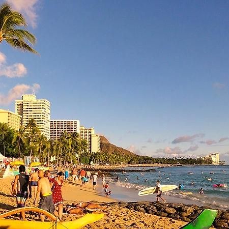 Aqua Aloha Surf Waikiki Lejlighedshotel Eksteriør billede