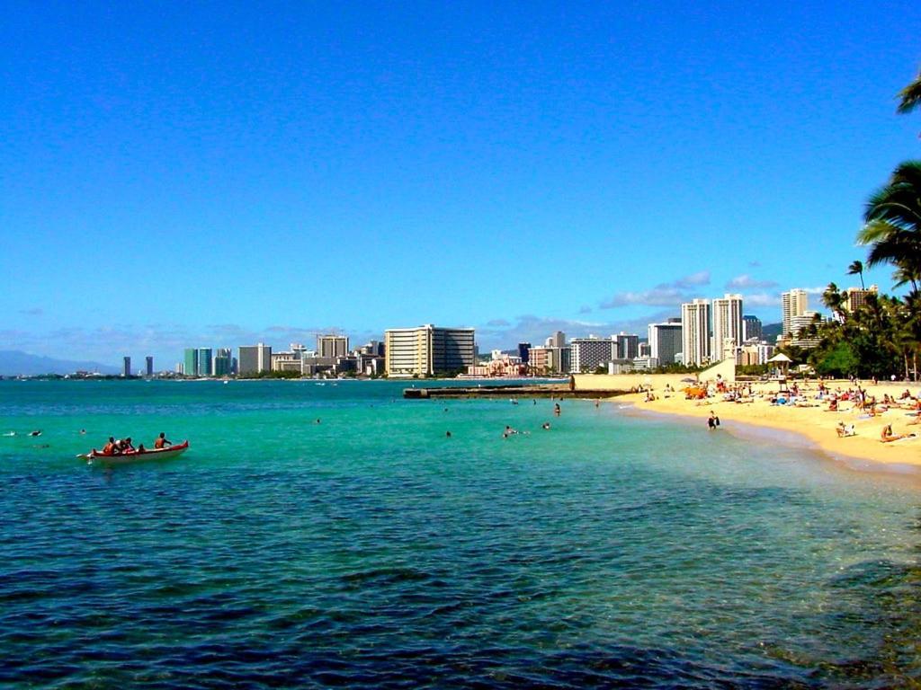 Aqua Aloha Surf Waikiki Lejlighedshotel Eksteriør billede