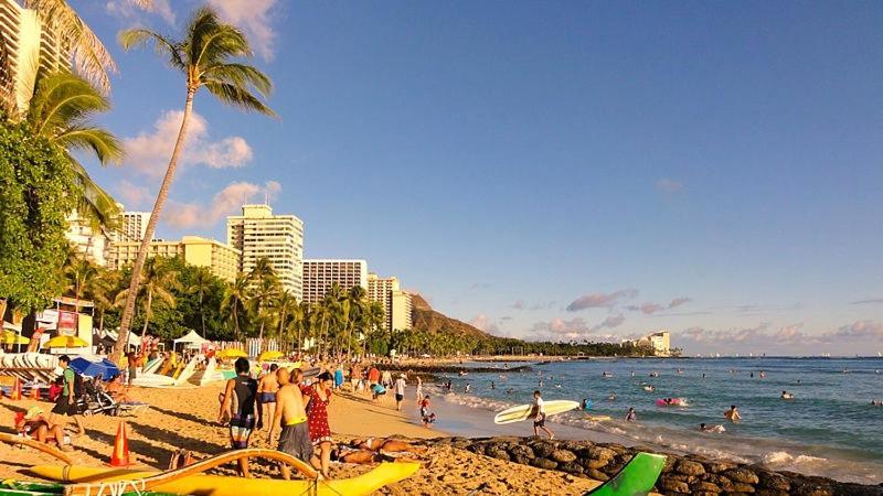 Aqua Aloha Surf Waikiki Lejlighedshotel Eksteriør billede