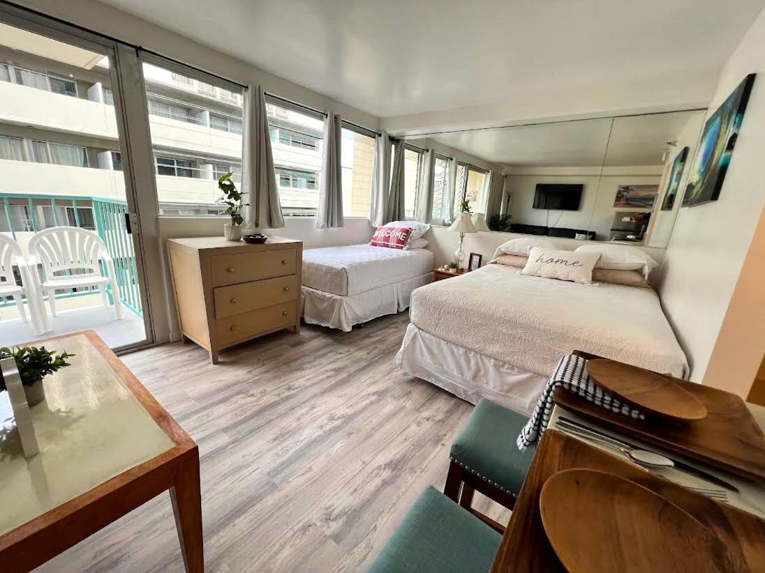 Aqua Aloha Surf Waikiki Lejlighedshotel Eksteriør billede