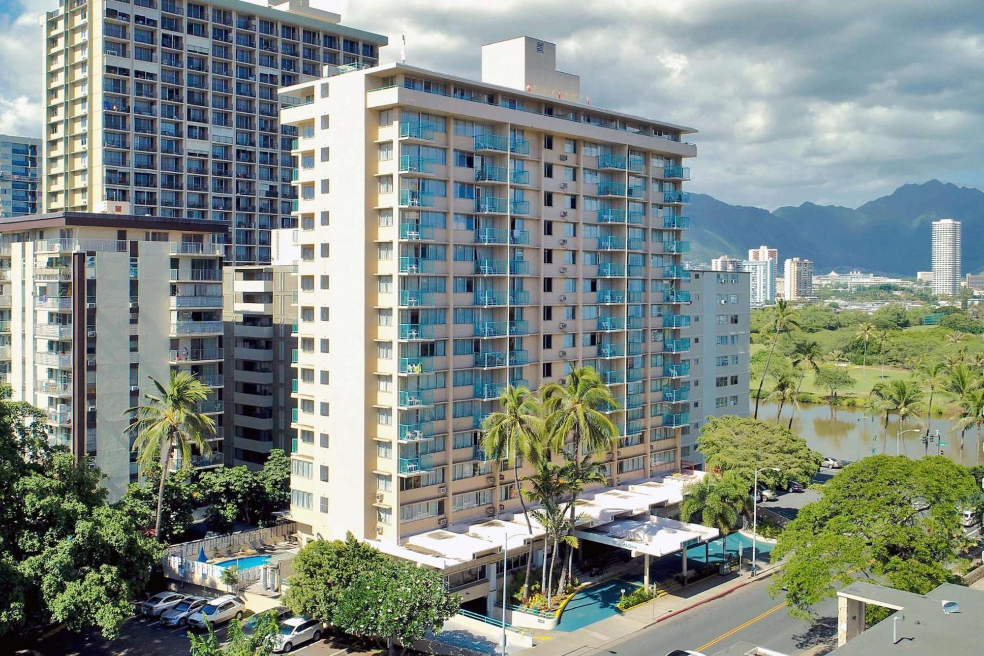 Aqua Aloha Surf Waikiki Lejlighedshotel Eksteriør billede