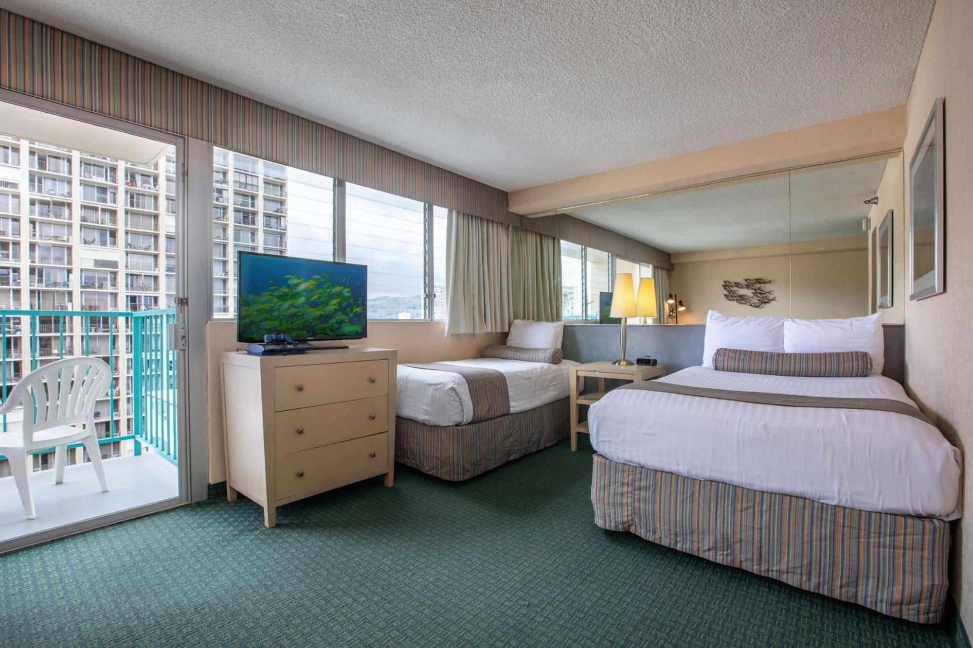 Aqua Aloha Surf Waikiki Lejlighedshotel Eksteriør billede