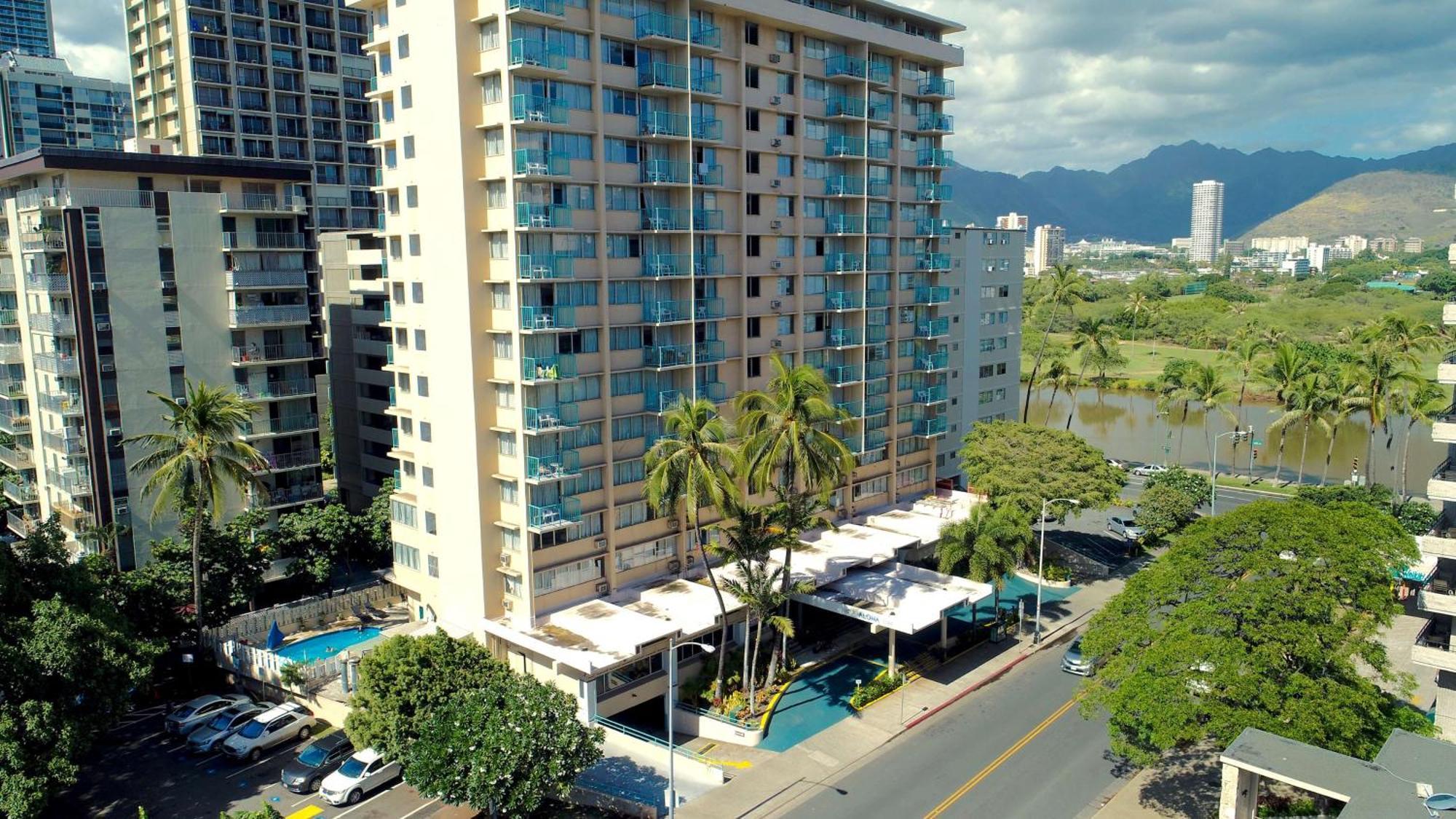 Aqua Aloha Surf Waikiki Lejlighedshotel Eksteriør billede