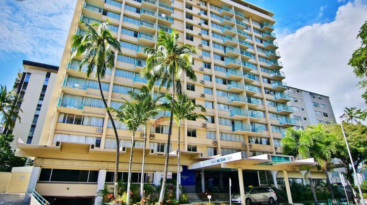 Aqua Aloha Surf Waikiki Lejlighedshotel Eksteriør billede